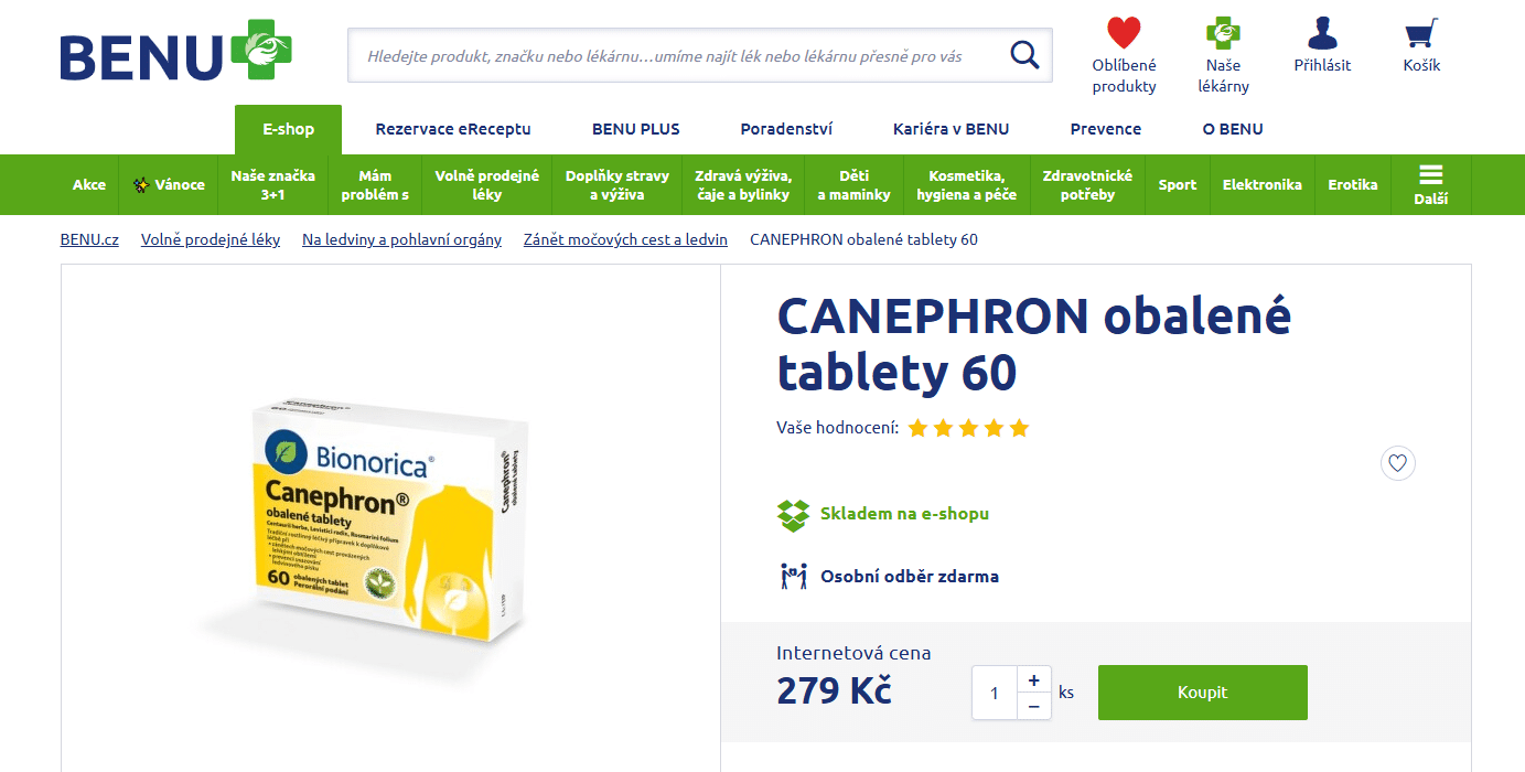 canephron recenze